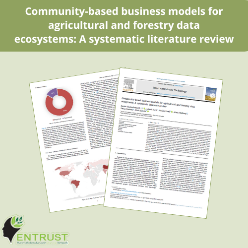 Community Based Business Models for agri and forestry data SLR